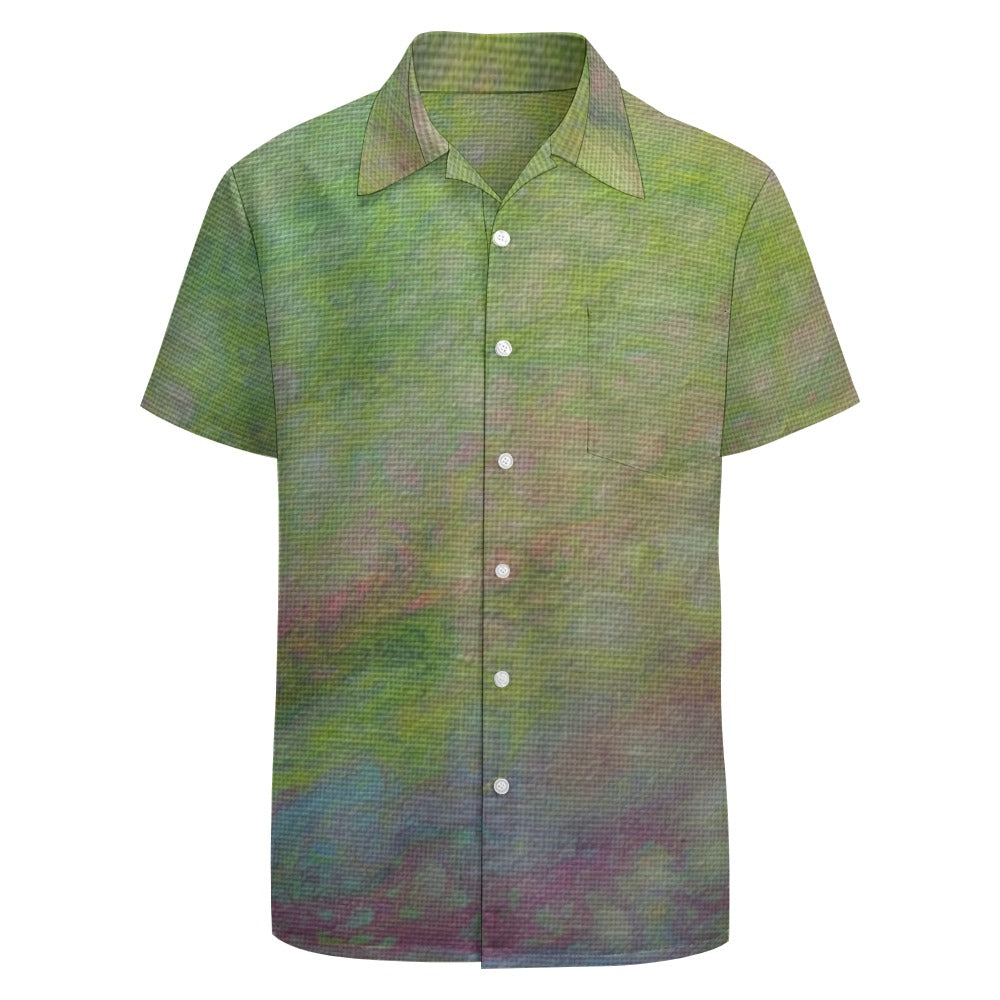 Men’s Short Sleeve Button Down Shirt Standing Ovation Series