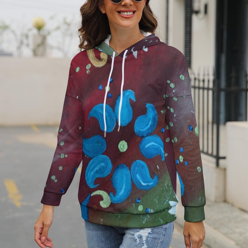 Dropped Sleeve Hoodie Inanna's Journey