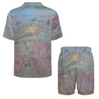 Women’s Short Sleeve Pajama Set Intermission Blues