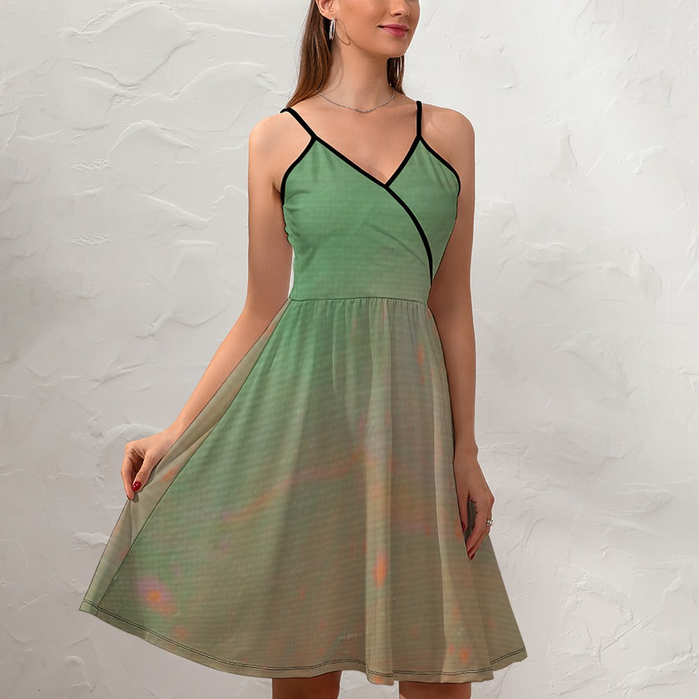 Women's Elegant Suspender Dress Standing Ovation Series