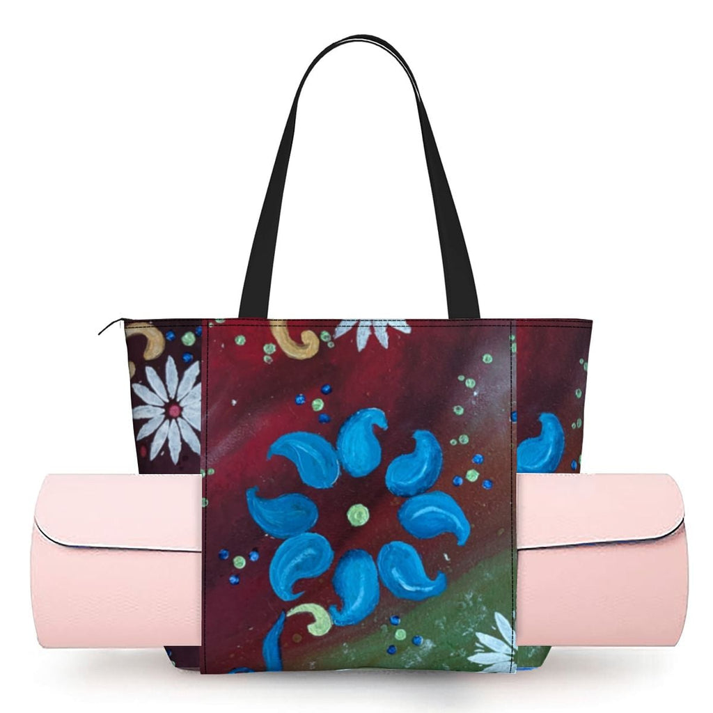 Artful Yoga Tote Bag