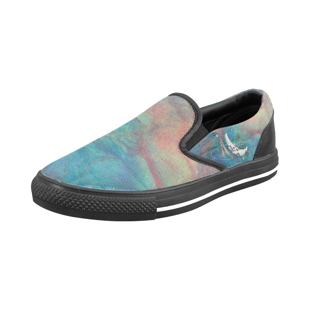 Slip-on Canvas Women's Shoes Intermission Blues Series
