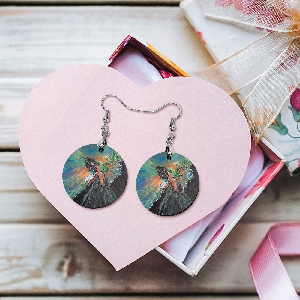 Goddess I Know Round Earring — Special Release- Blooming Into Truth