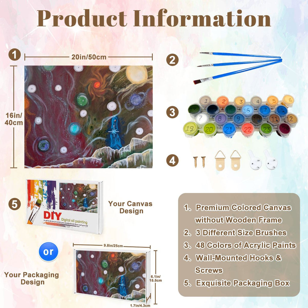 Paint by Numbers Kit Waiting