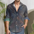 Men’s Velvet Pocket Shirt Intermission Blues