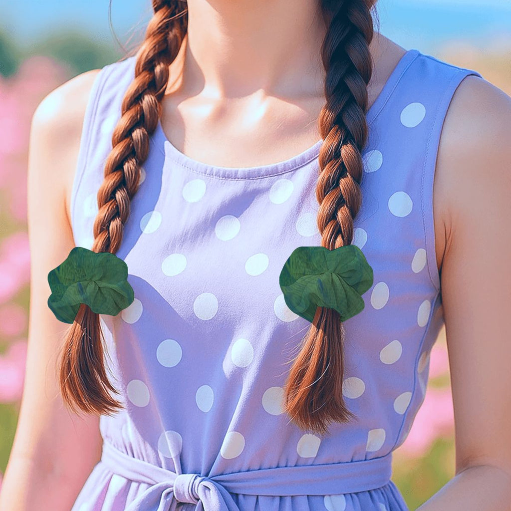 6 Pack Hair Scrunchies
