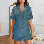 Women’s Short Sleeve Pajama Set Intermission Blues