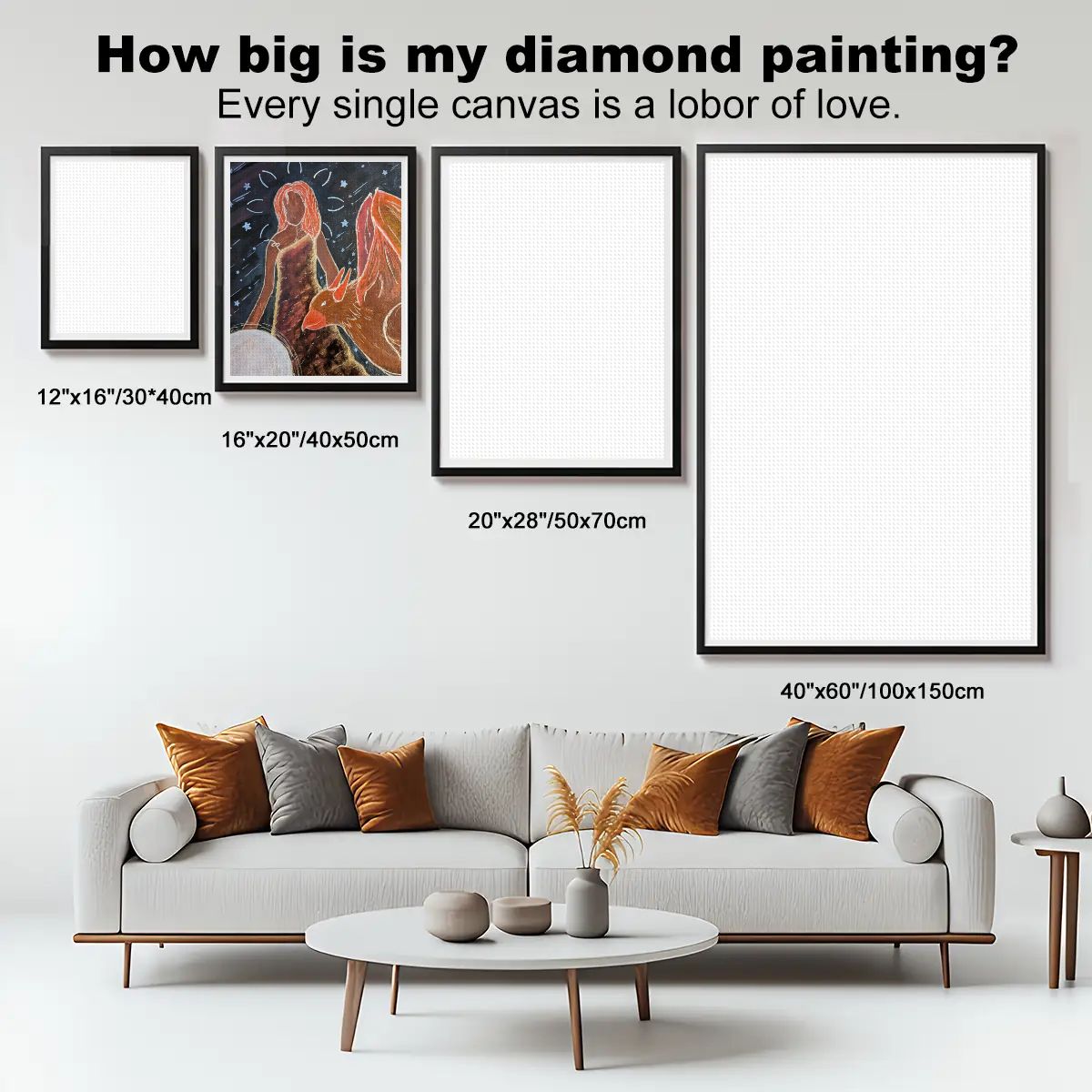DIY Diamond Painting Giffin and Goddess
