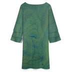 Lotus Leaf Sleeve Dress Standing Ovation Series