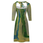 Sweetheart Knot Flare Dress Standing Ovation Series