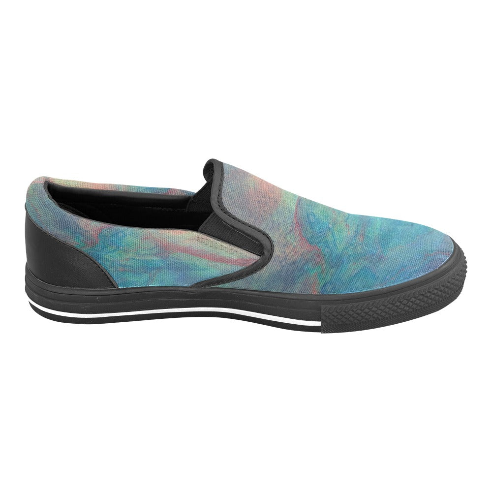 Slip-on Canvas Women's Shoes Intermission Blues Series