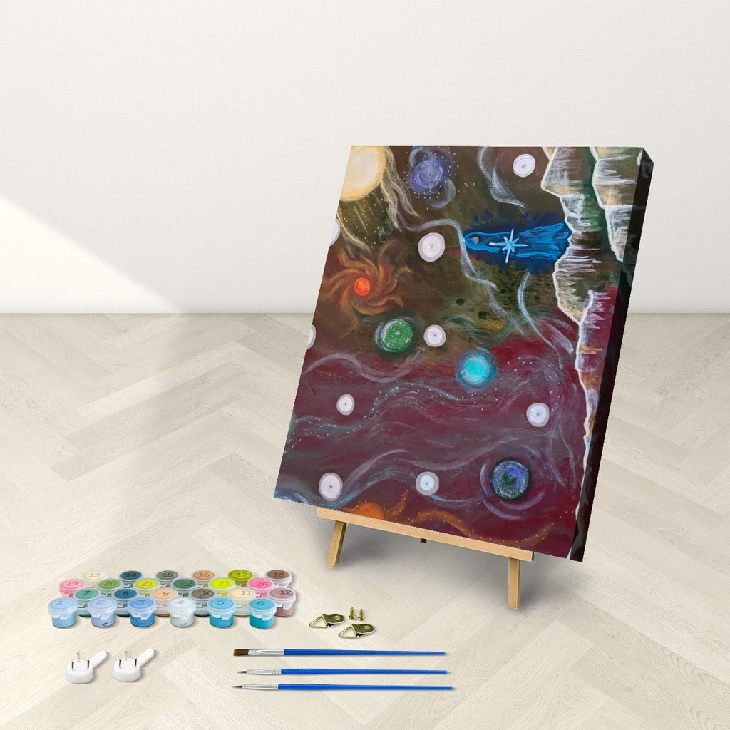 Paint by Numbers Kit Waiting