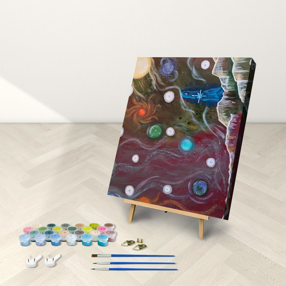 Paint by Numbers Kit Waiting