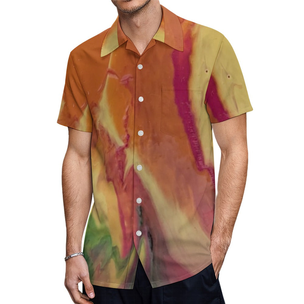 Men’s Short Sleeve Button Down Shirt Standing Ovation Series