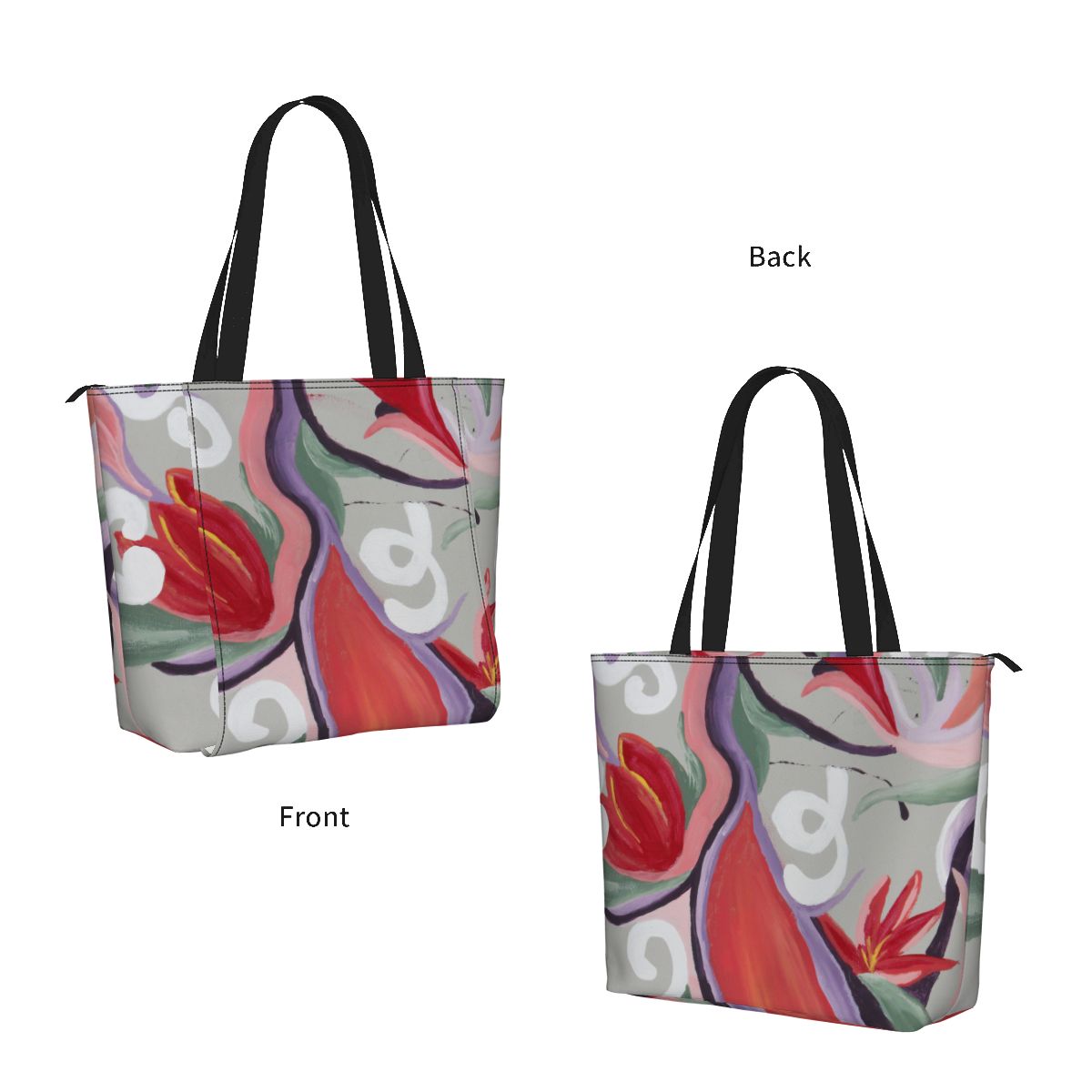 Artful Yoga Tote Bag