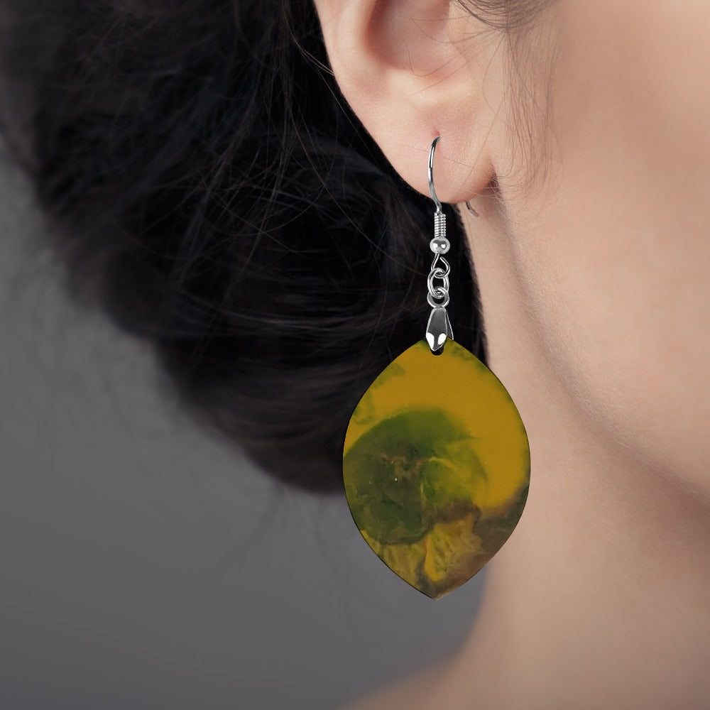 Garden After Rain Pendant Earrings