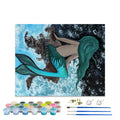 Paint by Numbers Kit Musing Mermaid