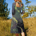 Sweetheart Knot Flare Dress Intermission Blues Series