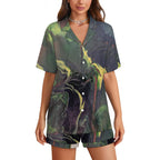 Women’s Short Sleeve Pajama Set Intermission Blues