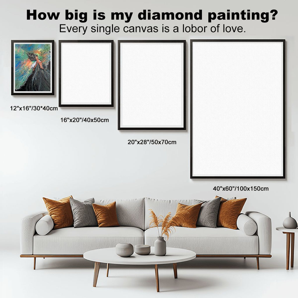DIY Diamond Painting →blooming into truth