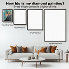 DIY Diamond Painting →blooming into truth