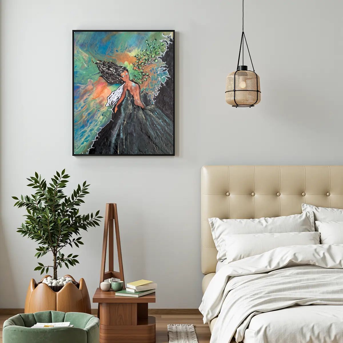 DIY Diamond Painting →blooming into truth