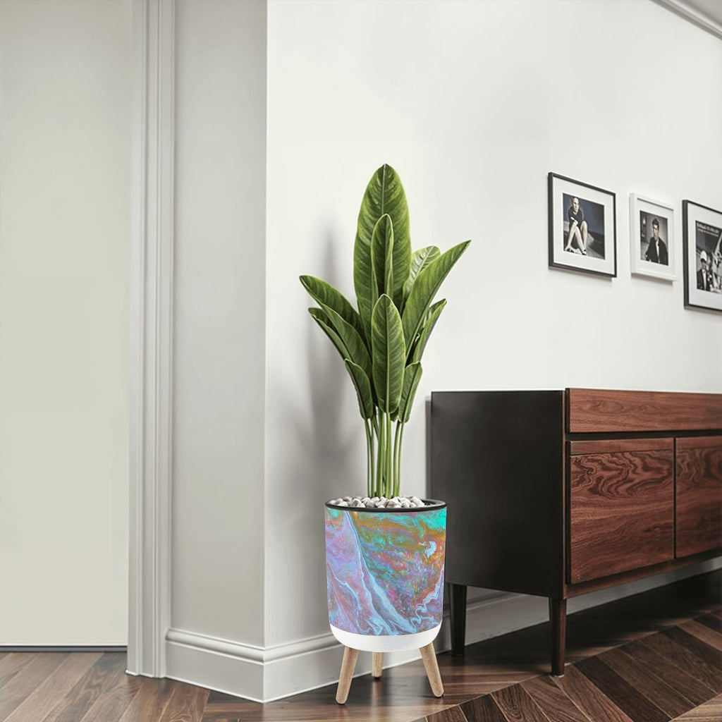Statement Planter with Legs Undertow
