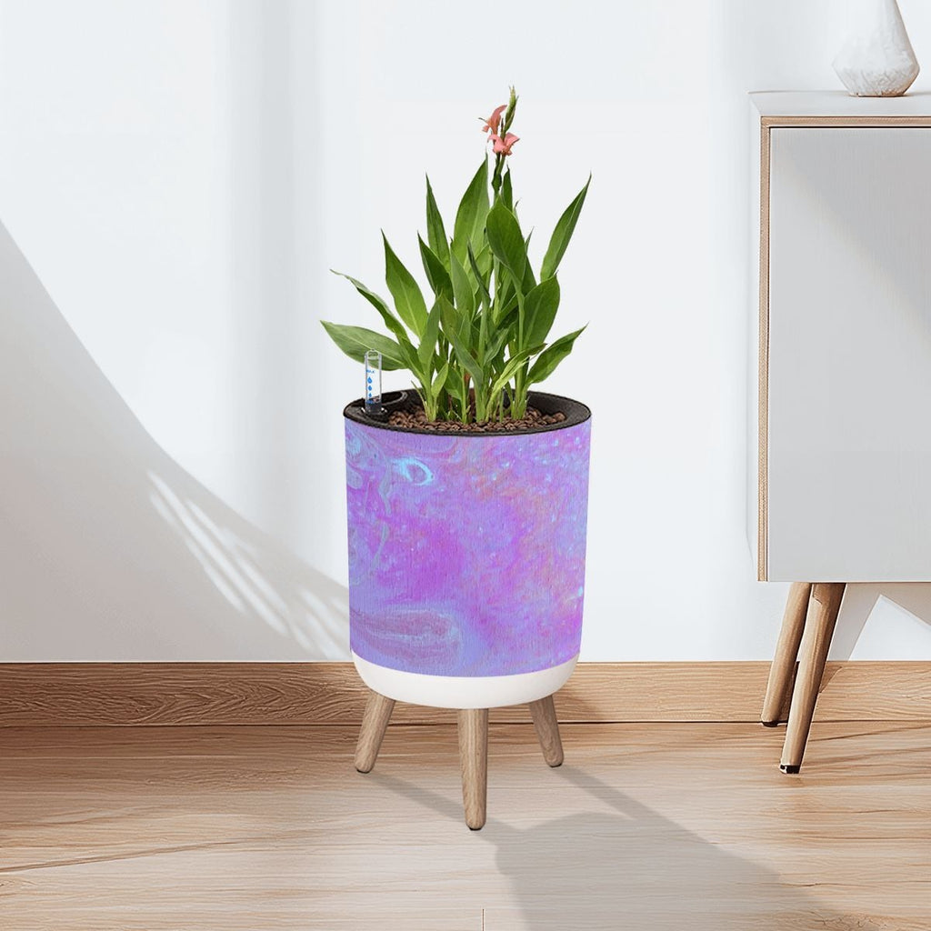 Statement Planter with Legs Posterity in Pink