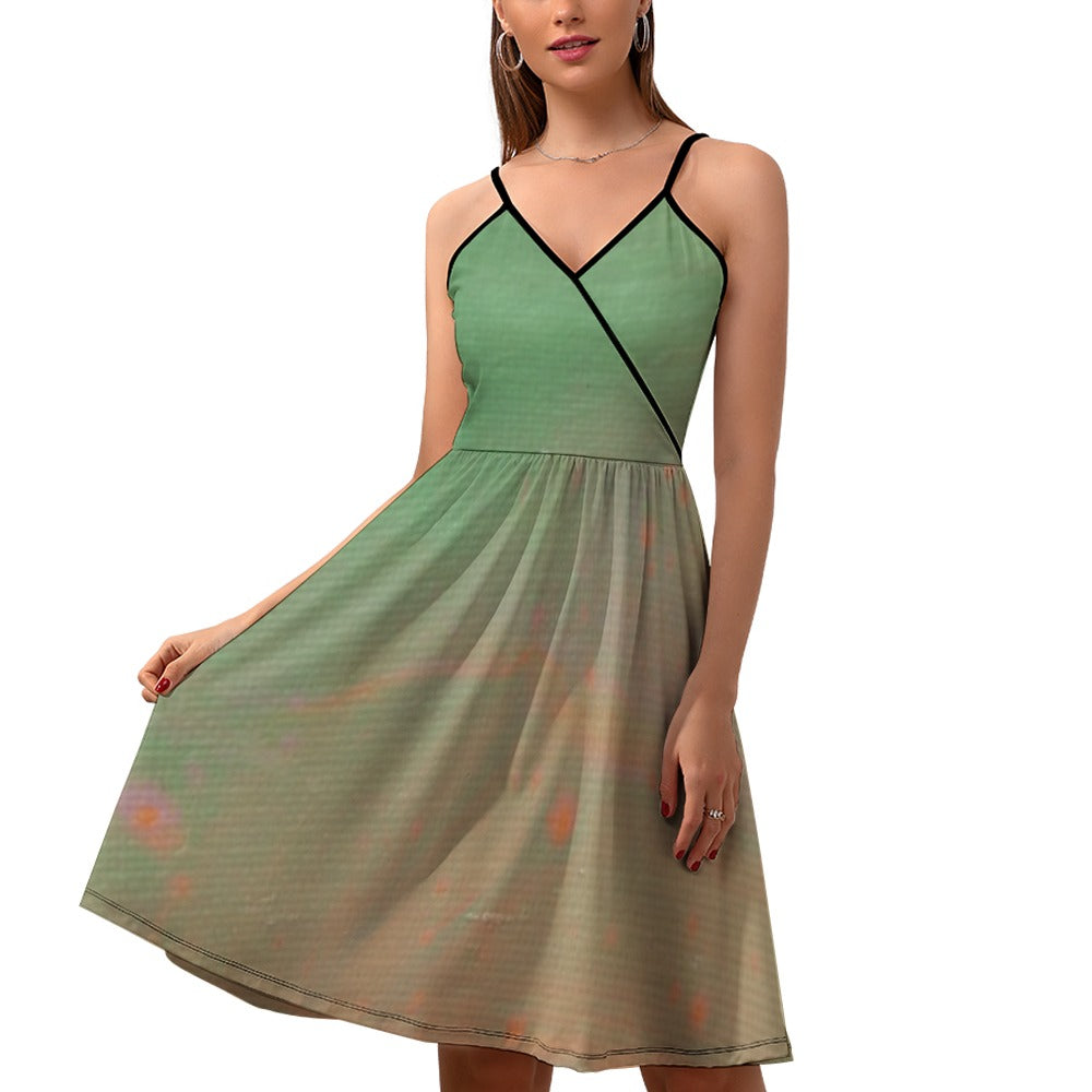 Women's Elegant Suspender Dress Standing Ovation Series