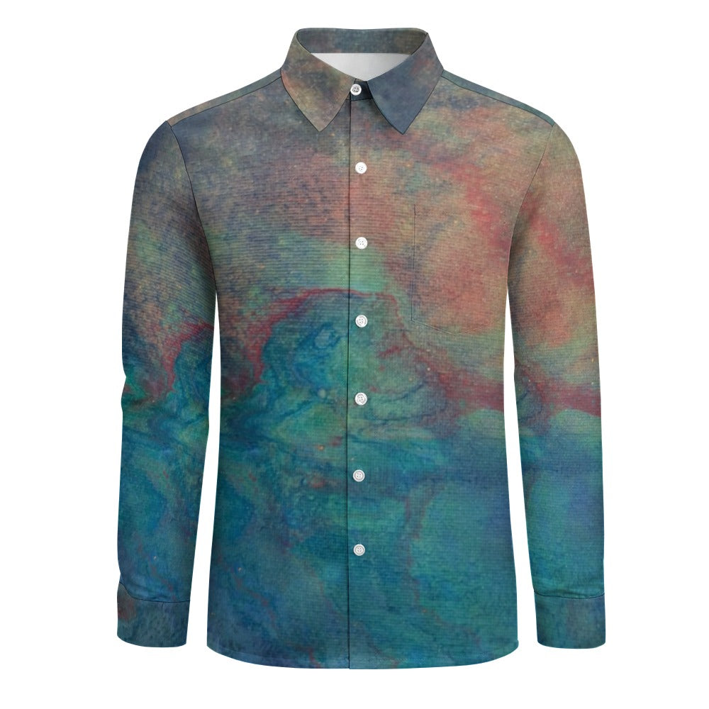 Men’s Velvet Pocket Shirt Intermission Blues