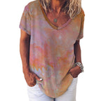 Women’s Printed V-Neck Tee Standing Ovation Series