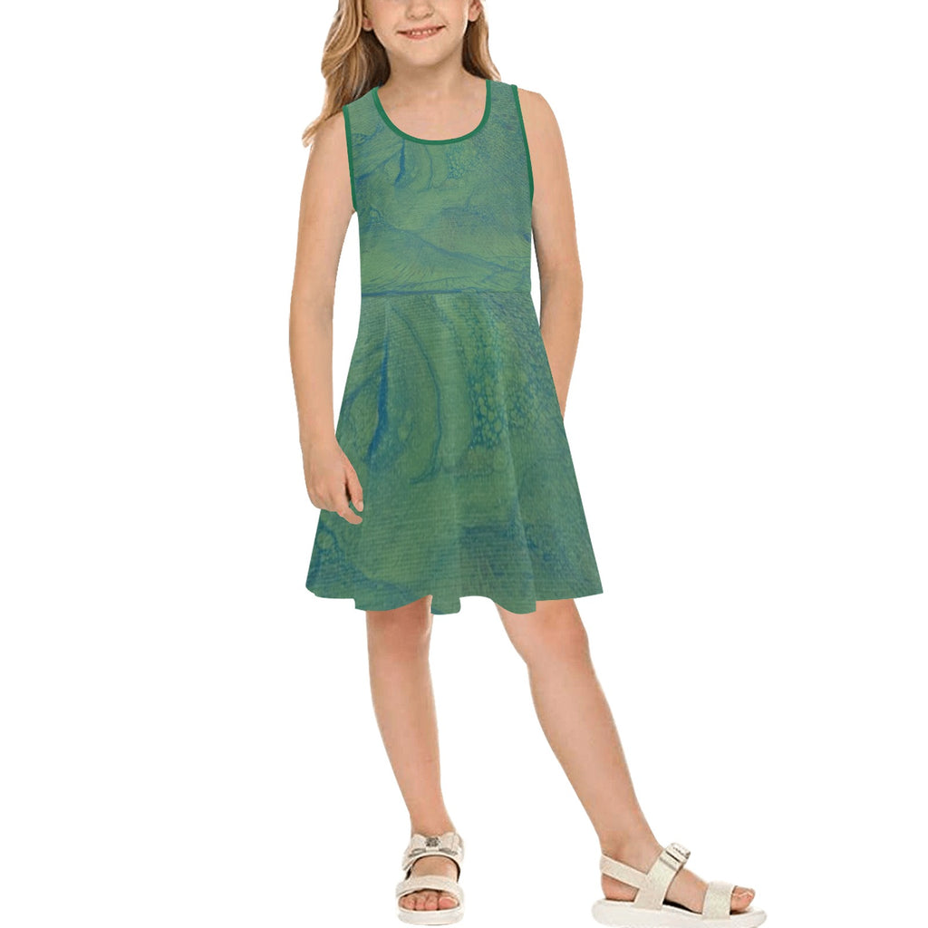 Girl's Sleeveless Sundress Break Out Edition