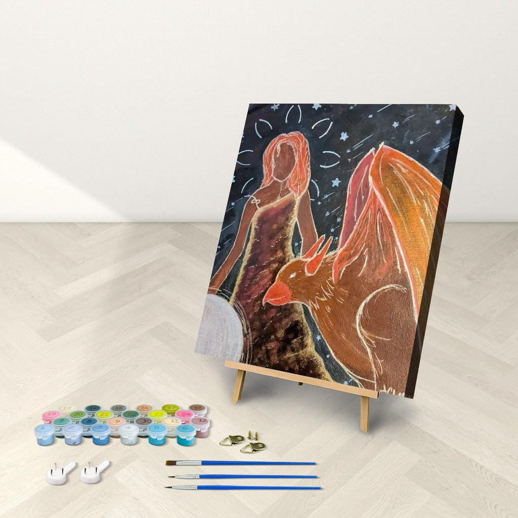Paint by Numbers Kit Giffin and Goddess