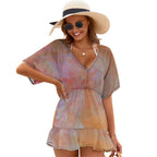Ladies Thin Short Sleeve Cover-Up Dress Standing Ovation Series