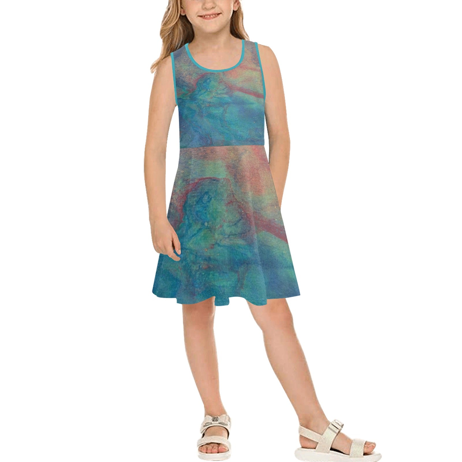 Girl's Sleeveless Sundress Break Out Edition