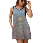 Pocket Tank Top Dress Intermission Blues Series