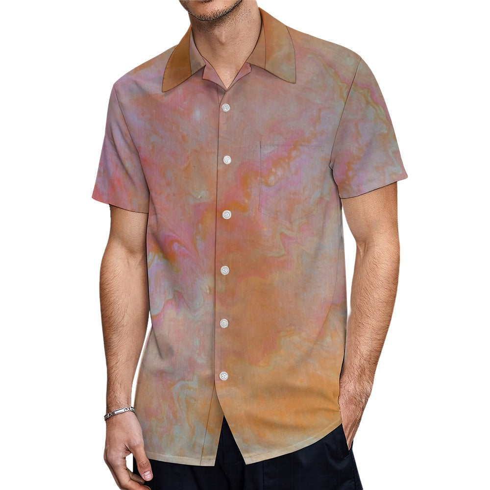 Men’s Short Sleeve Button Down Shirt Standing Ovation Series