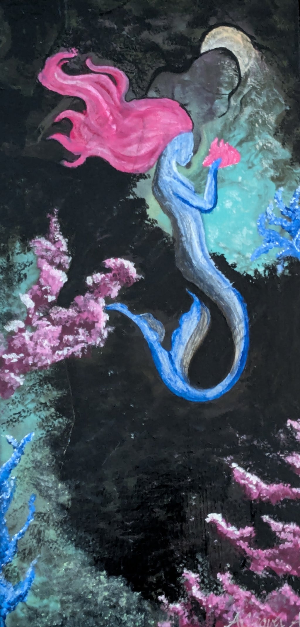 Mermaid Cove- ACleaverArt Original