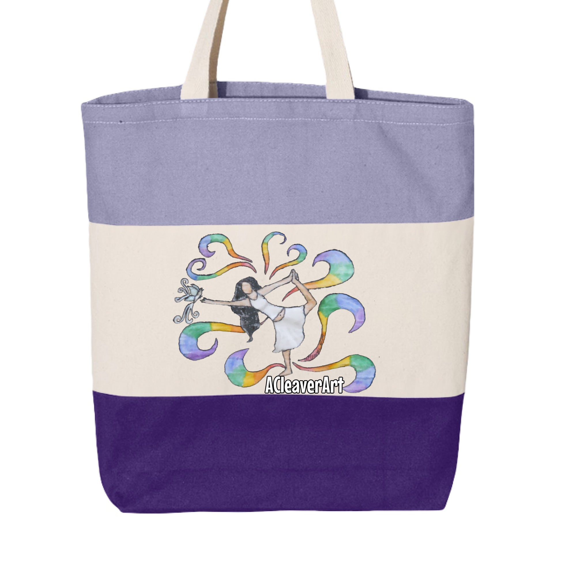 Purple/ Natural/ Lavender - FRONT