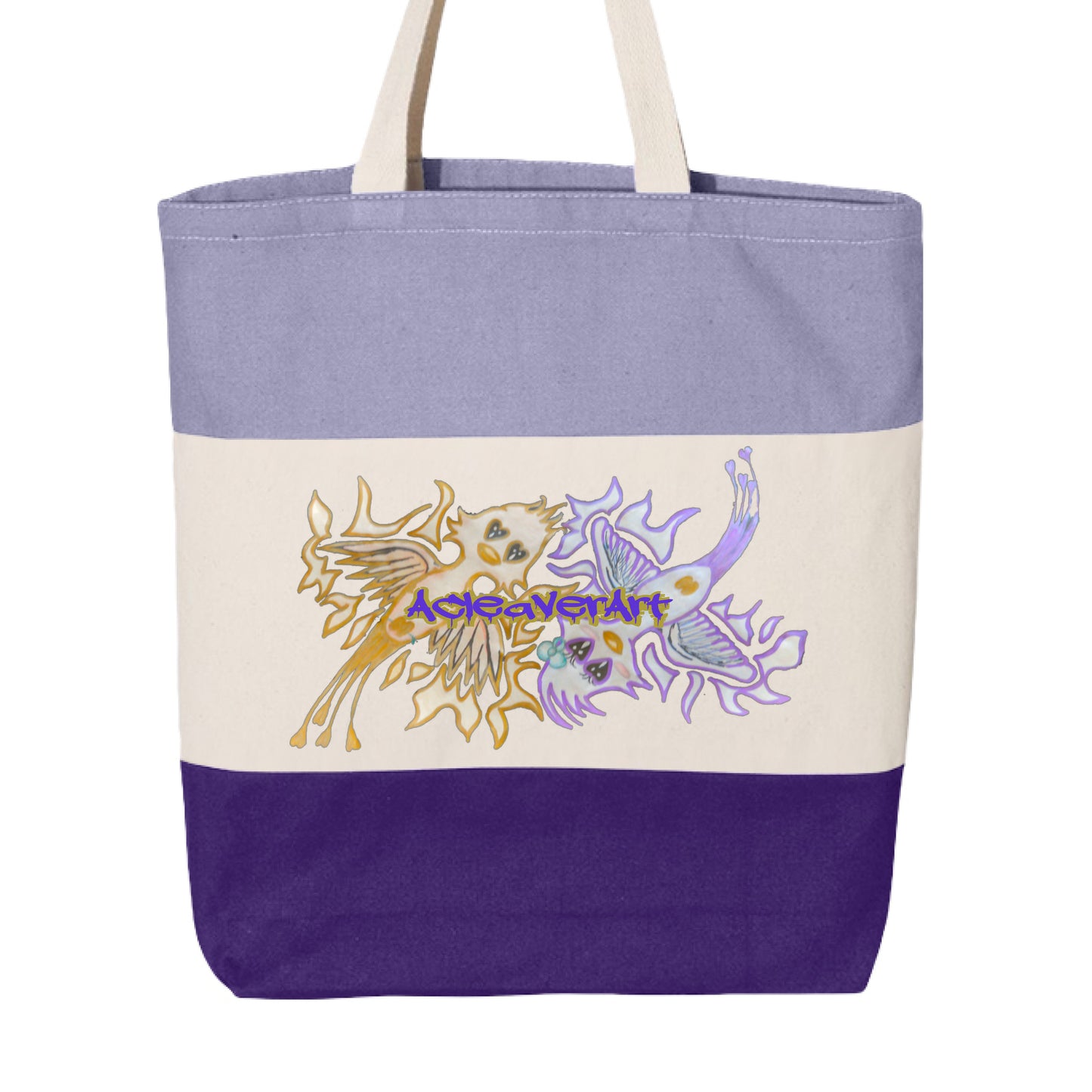 Purple/ Natural/ Lavender - FRONT