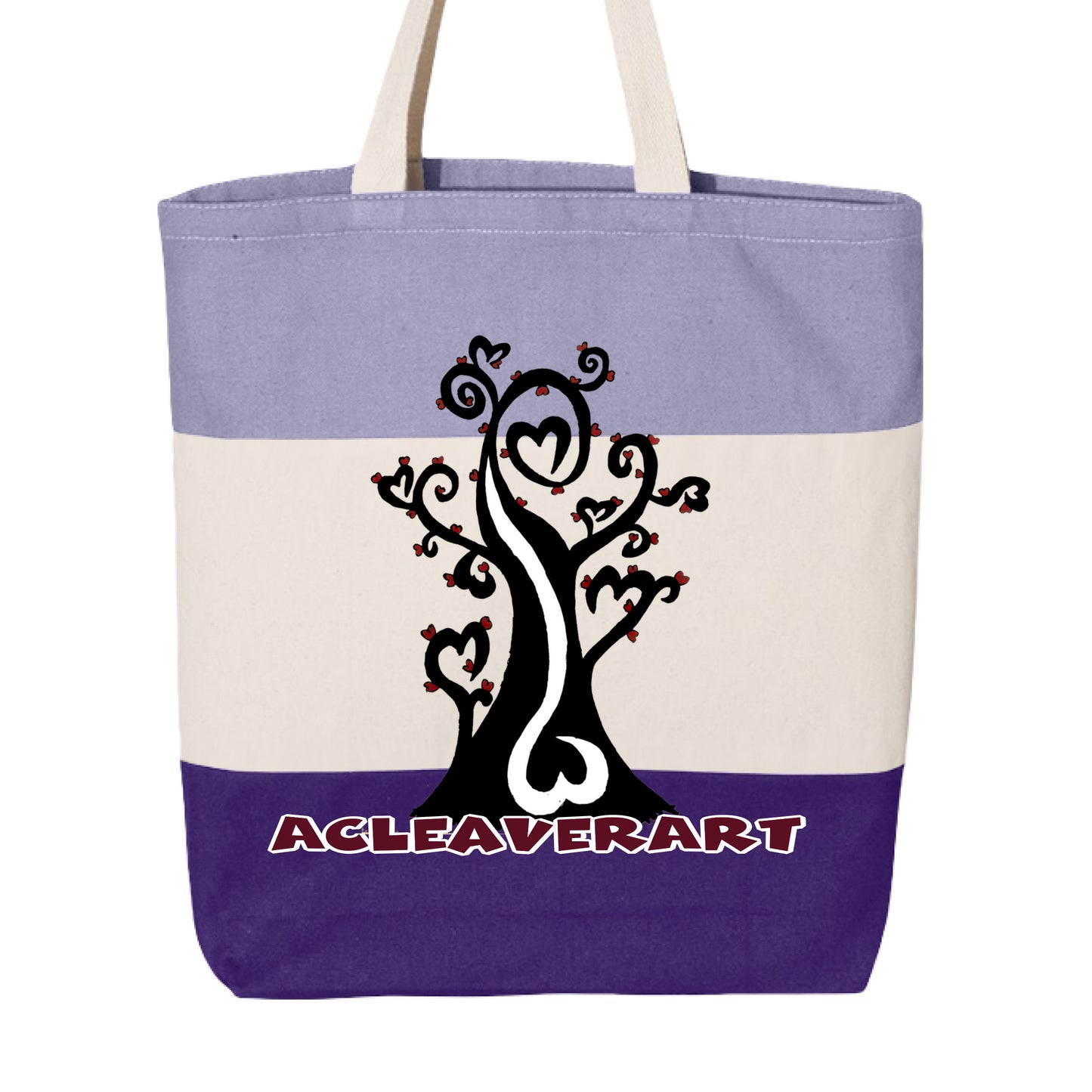 Purple/ Natural/ Lavender - FRONT