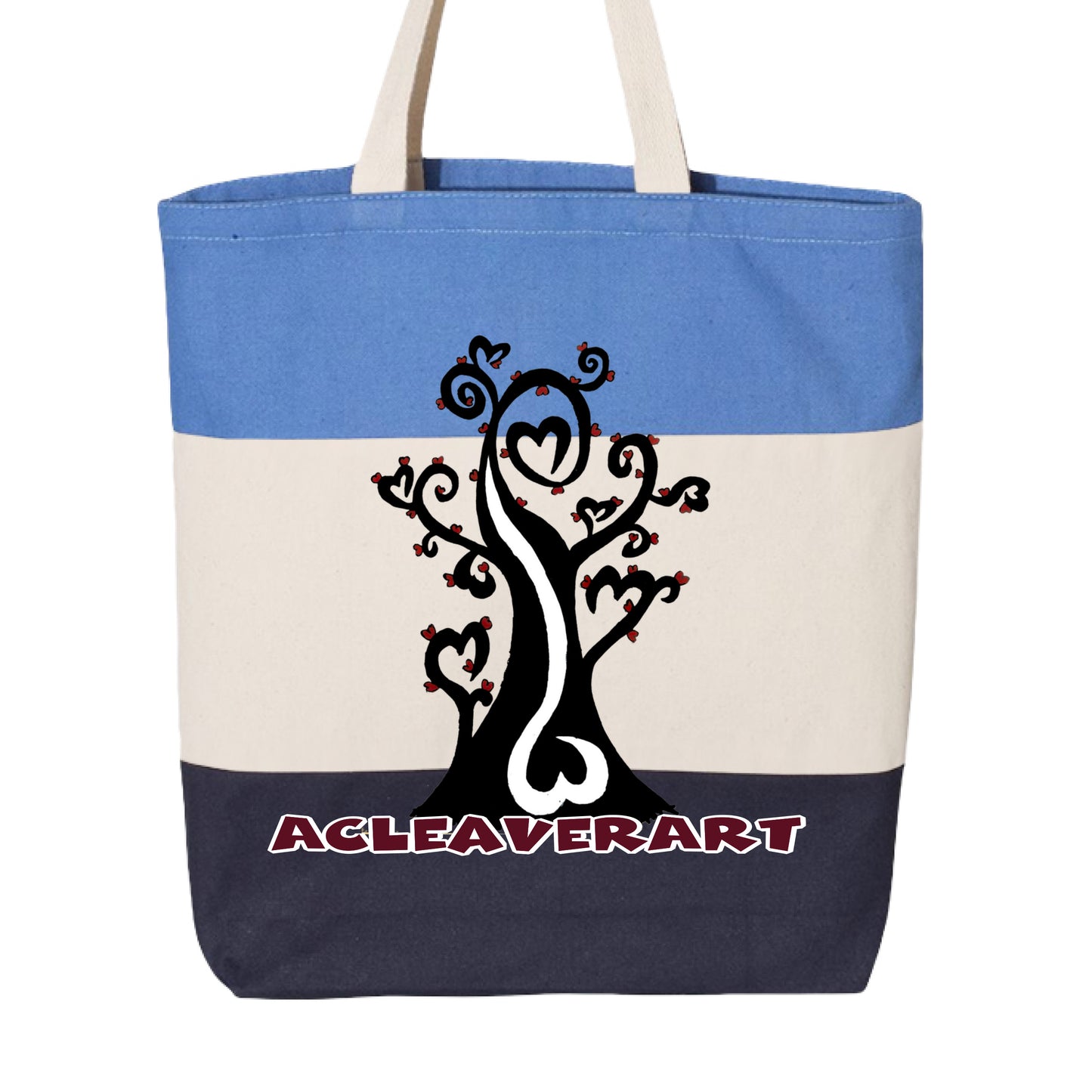 Navy/ Natural/ Carolina Blue - FRONT