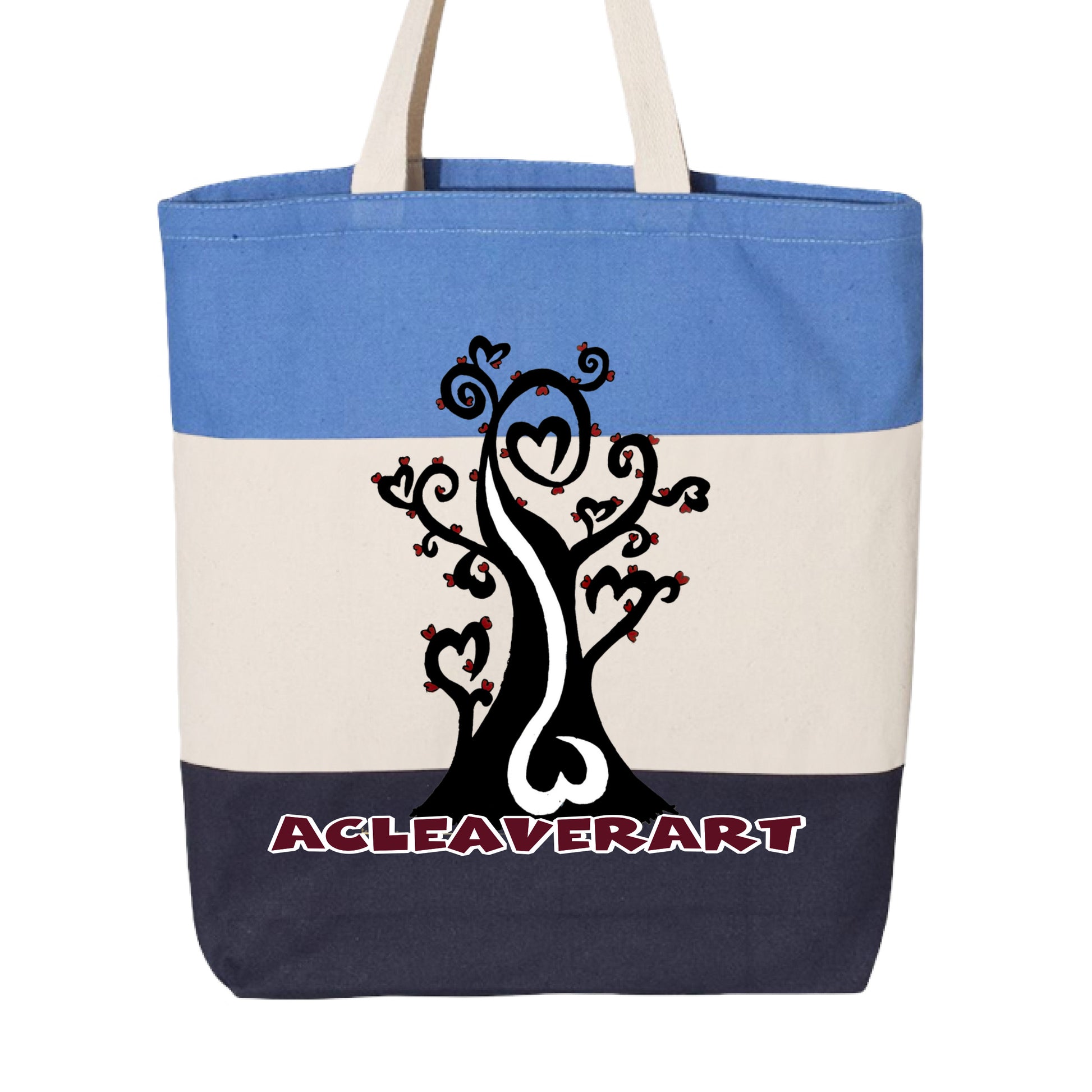 Navy/ Natural/ Carolina Blue - FRONT