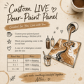 Pour Panel (Tok LIVE Painting)