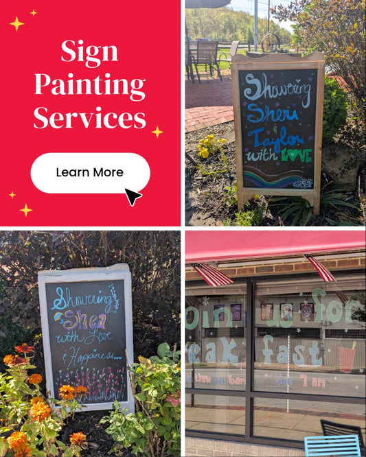 ✨ BUSINESS & COFFEEHOUSE SIGNAGE DEPOSIT — $50 ✨